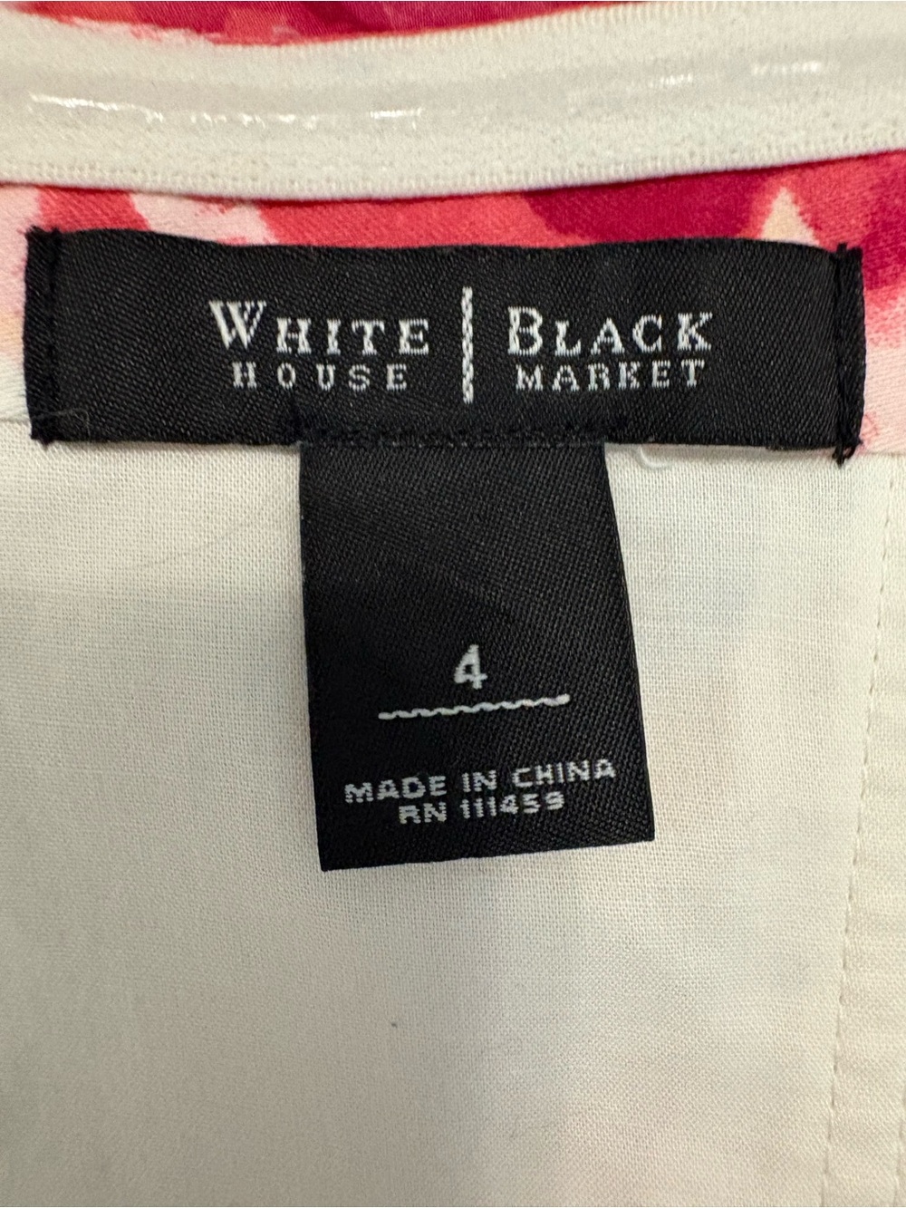 White House Black Market Strapless Floral Corset Bustier Top Size 4. - Picture 7 of 9